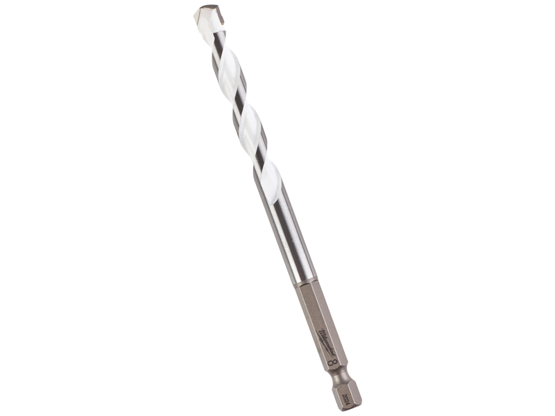 Multibor m/HM-spids og 1/4" 6kt skaft, 8,0×120mm