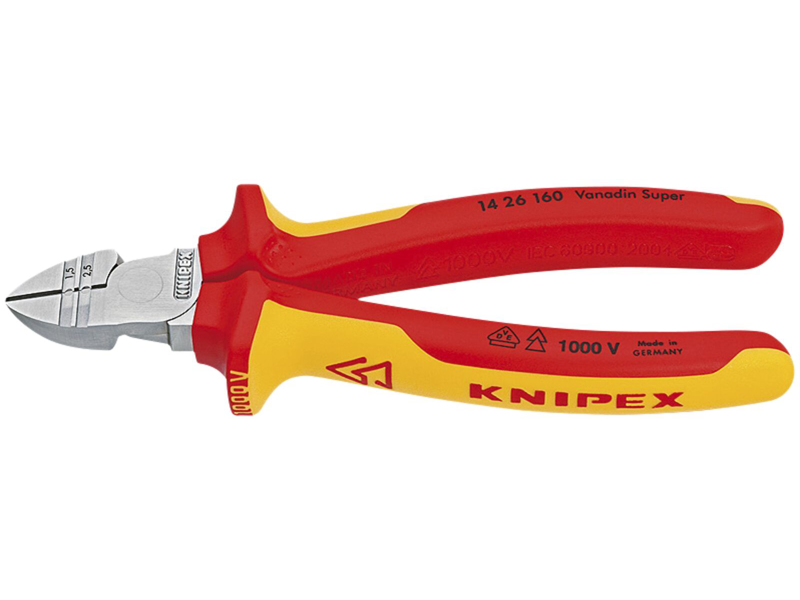 Knipex Afisoleringsskævbider 14 26 160 mm