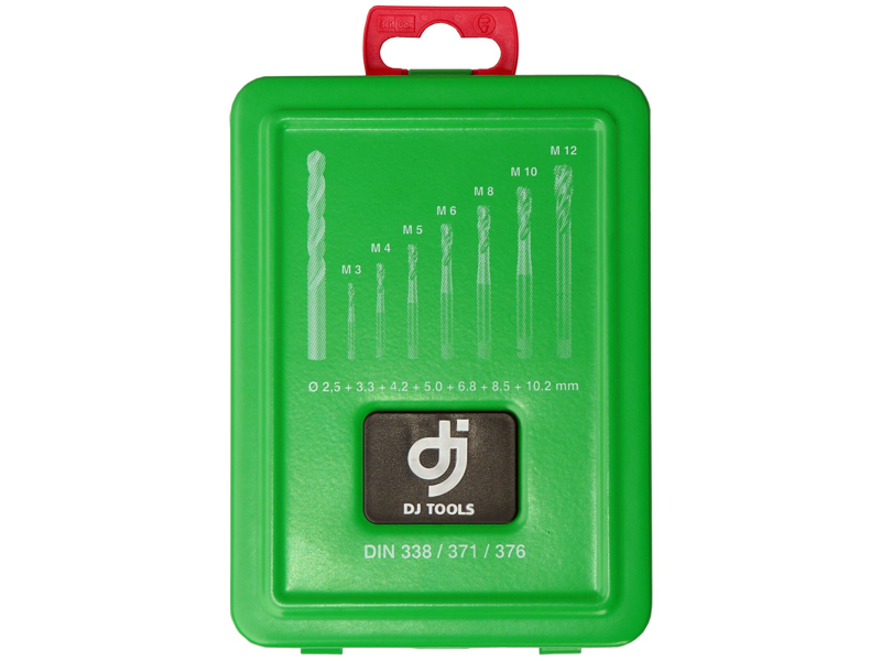 DJ TOOLS bor-/tapsæt HSS-Co5 M3-M12