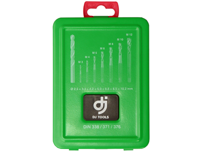 DJ TOOLS bor-/tapsæt HSS-Co5 M3-M12