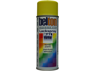Belton spray 324 zinkgul RAL1018