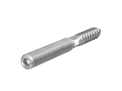 ANSATSSKRUE M8 X 120 MM Elforzinket