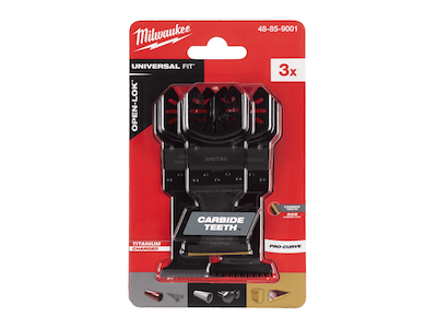 Milwaukee Multicutter OPEN-LOK sæt med 3 stk