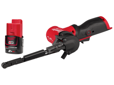 Milwaukee Sampak M12: Båndfil FBFL13-0 + batteri 12V/2Ah B2
