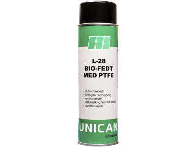 Unican L-28 bio-fedt m/PTFE 500ml