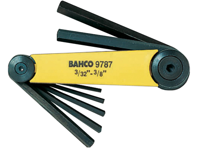 Bahco Unbrakonøglesæt BE-9787 3/32-3/8"