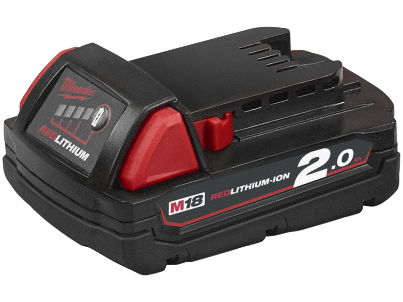 Milwaukee Batteri 18V/2,0Ah Li-ion M18 B2