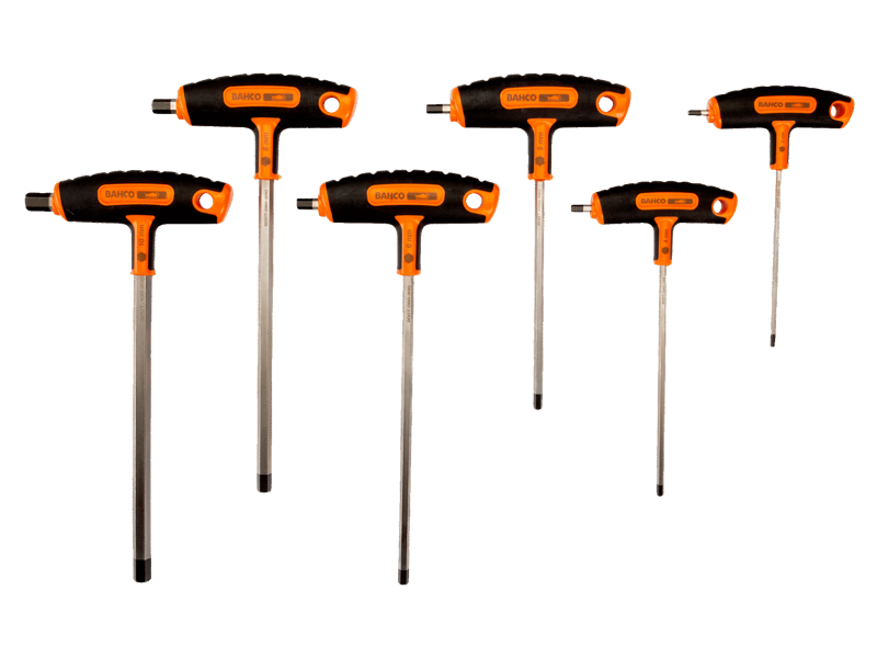 Bahco Unbrakoskruetr.sæt m/T-greb 903T-1