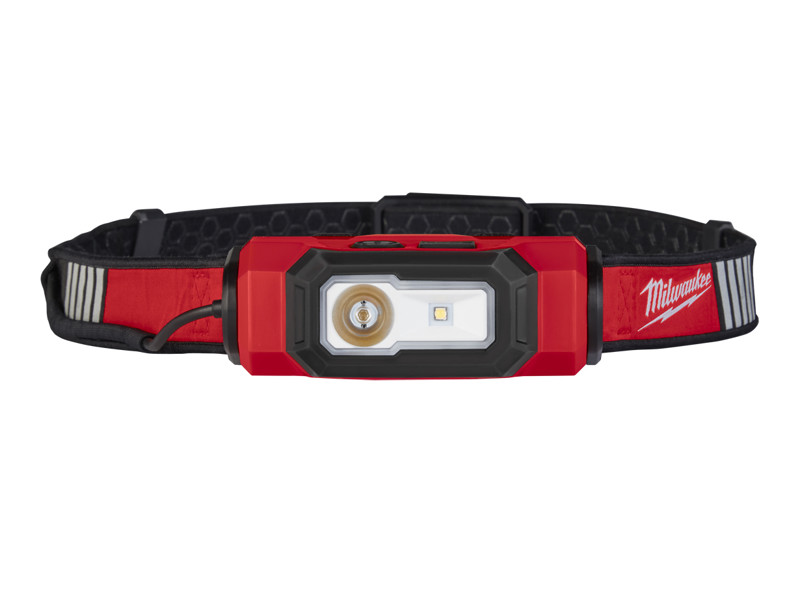 Milwaukee Pandelampe 600lumen USB-genopl. L4 HL-VIS-301