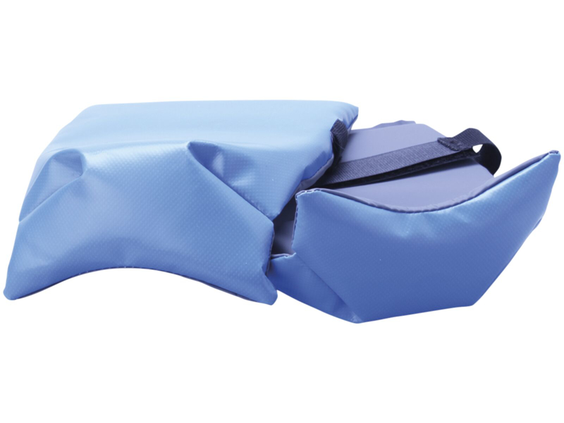 Fleksibel knæskåner pvc m. Velcro