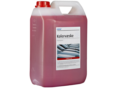 Polar longlife kølervæske rød 5 Liter