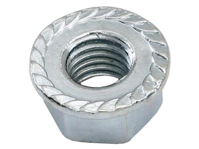 Flangemøtrik m/riller FZB M5 pk/200
