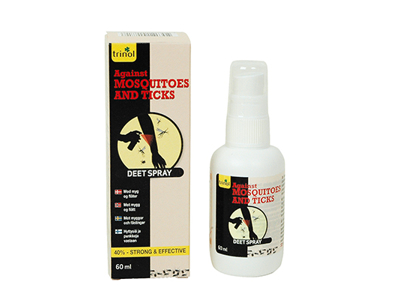 TRINOL DEET SPRAY (40%) MOD MYG/FLÅTER