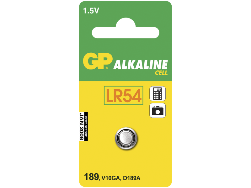 GP Knapbatteri 189/LR54 1,5V
