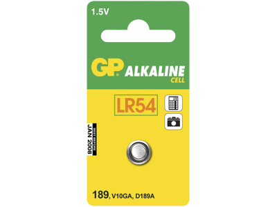 GP Knapbatteri 189/LR54 1,5V