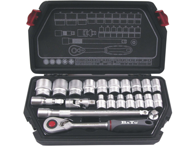 Topnøglesæt 1/2"SplineLock B-S1132