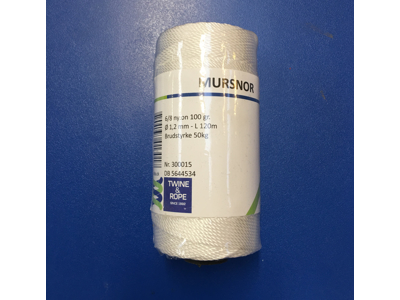 MURSNOR,HVID NYLON 6/8