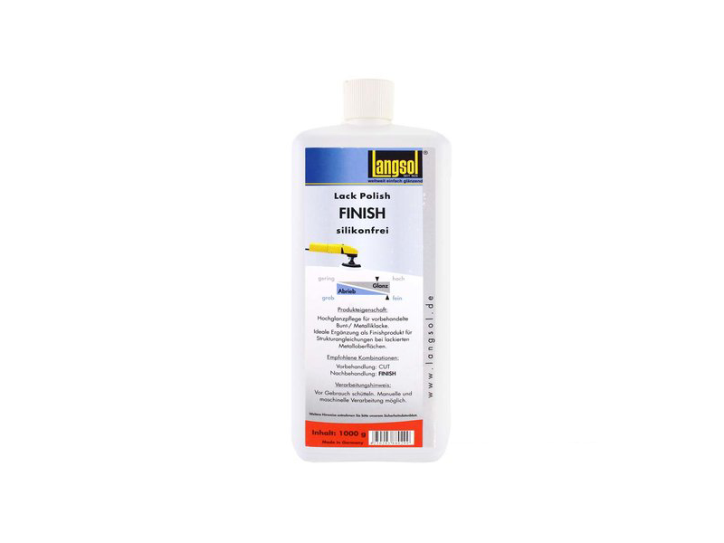 Langsol Lack Polish FINISH silikonefri
