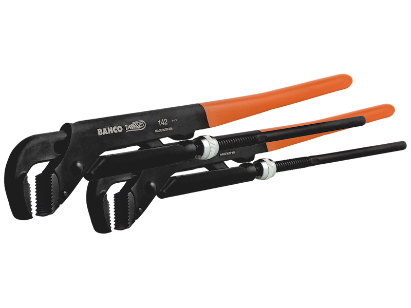 Bahco Rørtang 141 1" + 142 1.1/2", sæt 2stk