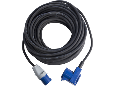 Campingkabel han/hun m/Schoku udtag IP44 25 mtr
